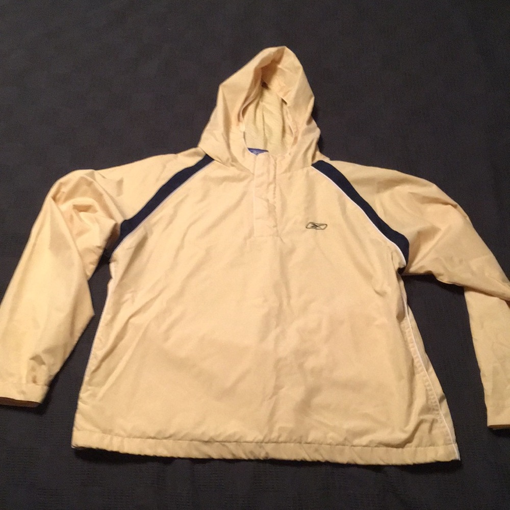 Women's Reebok 1/4 zip hooded jacket